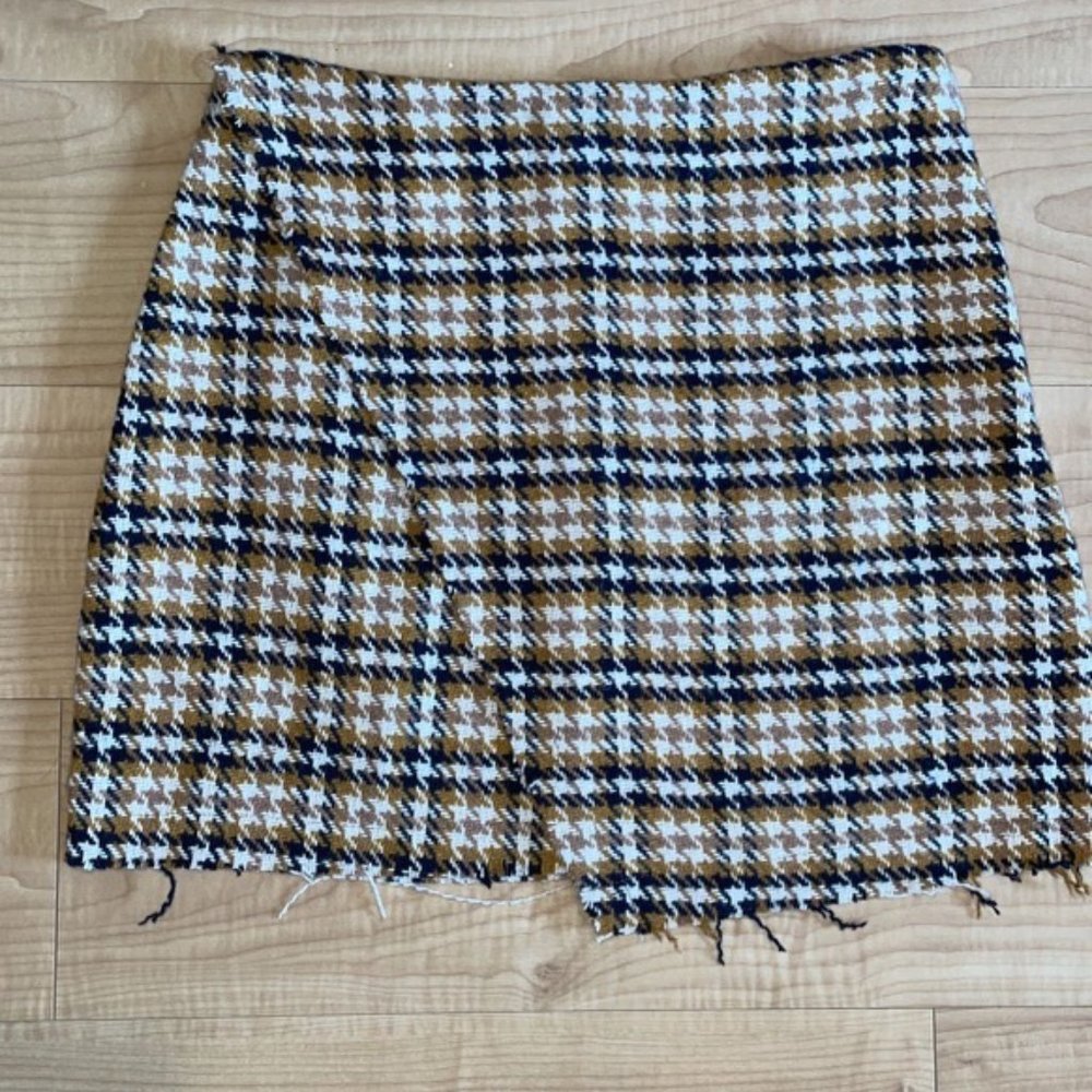 Plaid Skirt Size: S